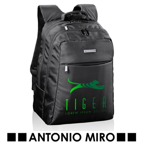 Bedruckter Laptop Rucksack von Antonio Miro 15 Zoll - Boral