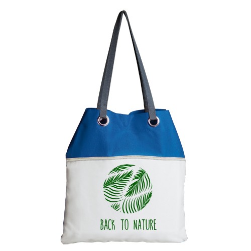 Zweifarbige Henkeltasche aus 600D Polyester - Varadero