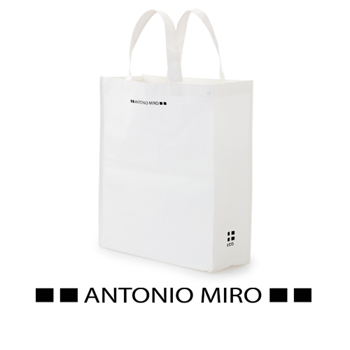 Bedruckte Einkaufstasche von Antonio Miro mit kurzen Henkeln - Nextar