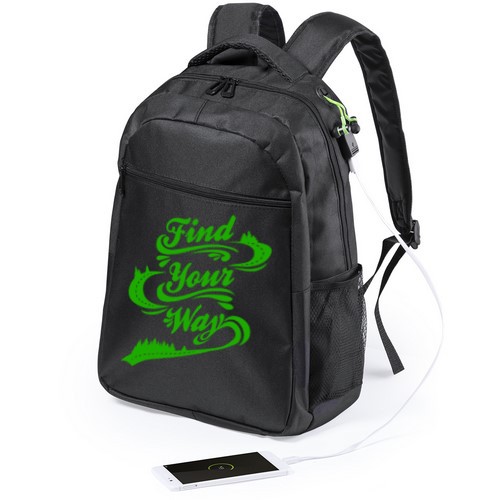 Bedruckter Business Rucksack aus 600D Polyester - Memphis
