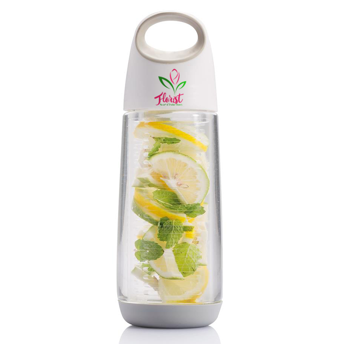Bedruckte Trinkflasche Bopp mit Infuser 650 ml - Noam