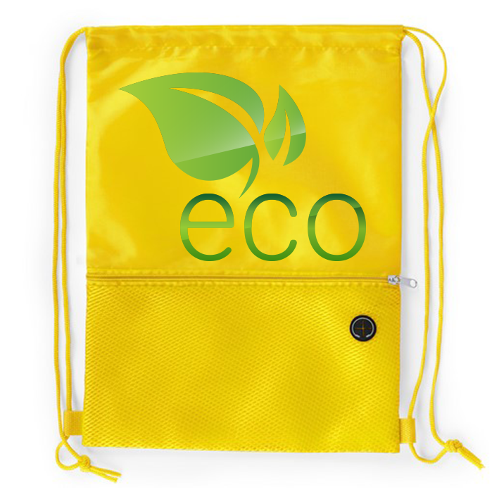 Bedruckter Turnbeutel Rucksack aus 210T Polyester - Bicalz