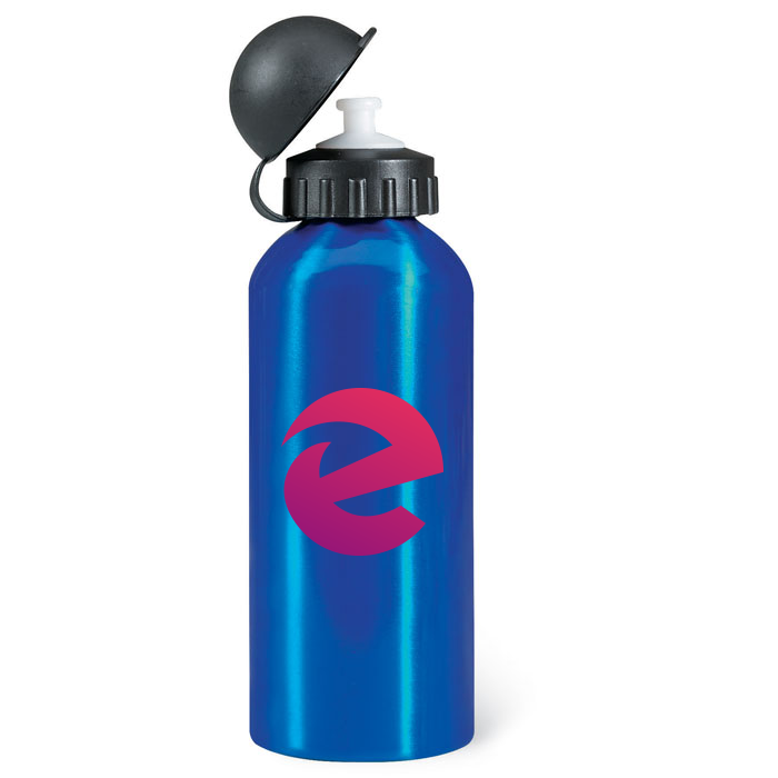 Bedruckte Trinkflasche aus Aluminium 600 ml - Marlon
