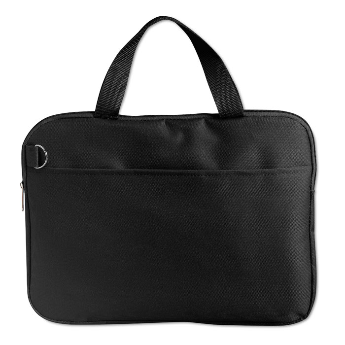 Dokumententasche mit Logo aus 600D Polyester