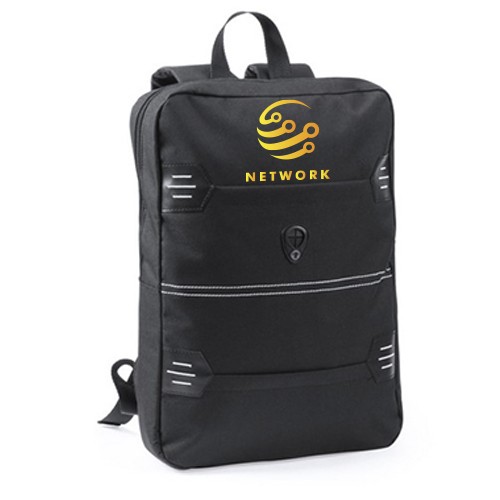 Personalisierter Laptop Rucksack 15 Zoll aus 600D Polyester - Bradd