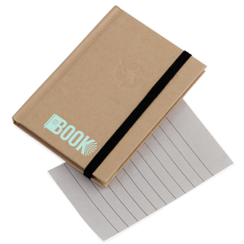 Notizbuch gestalten ökologisch 60 Blatt liniert 7,5x10,2 cm - Jakarta