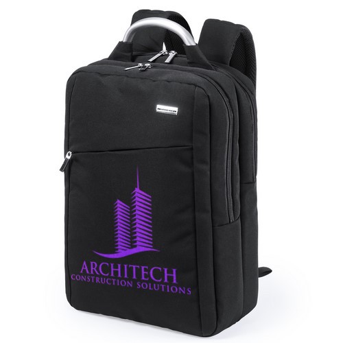 Bedruckter Laptop Rucksack - Bordeaux